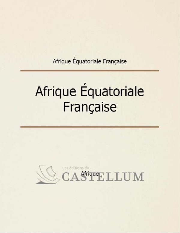 Afrique Équatoriale Française