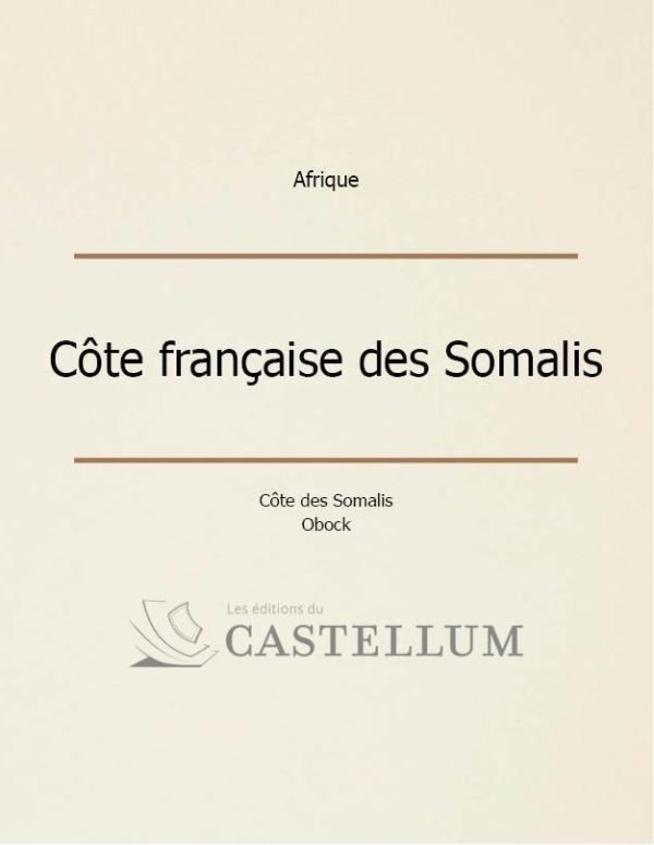 Côte française des Somalis