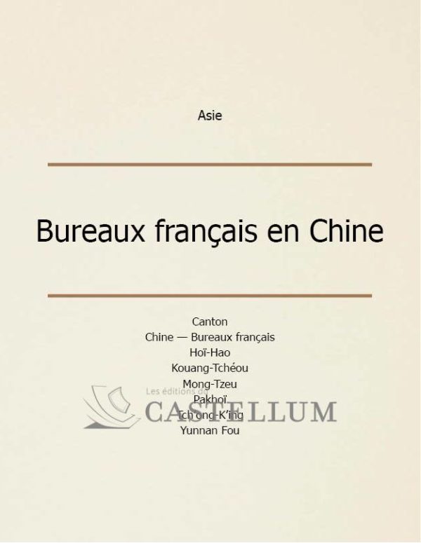 Bureaux français en Chine