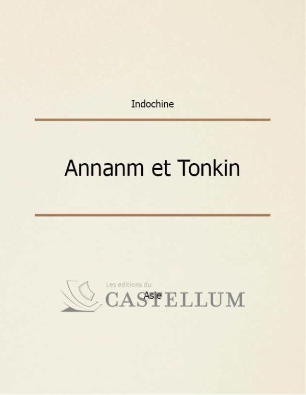 Annanm et Tonkin